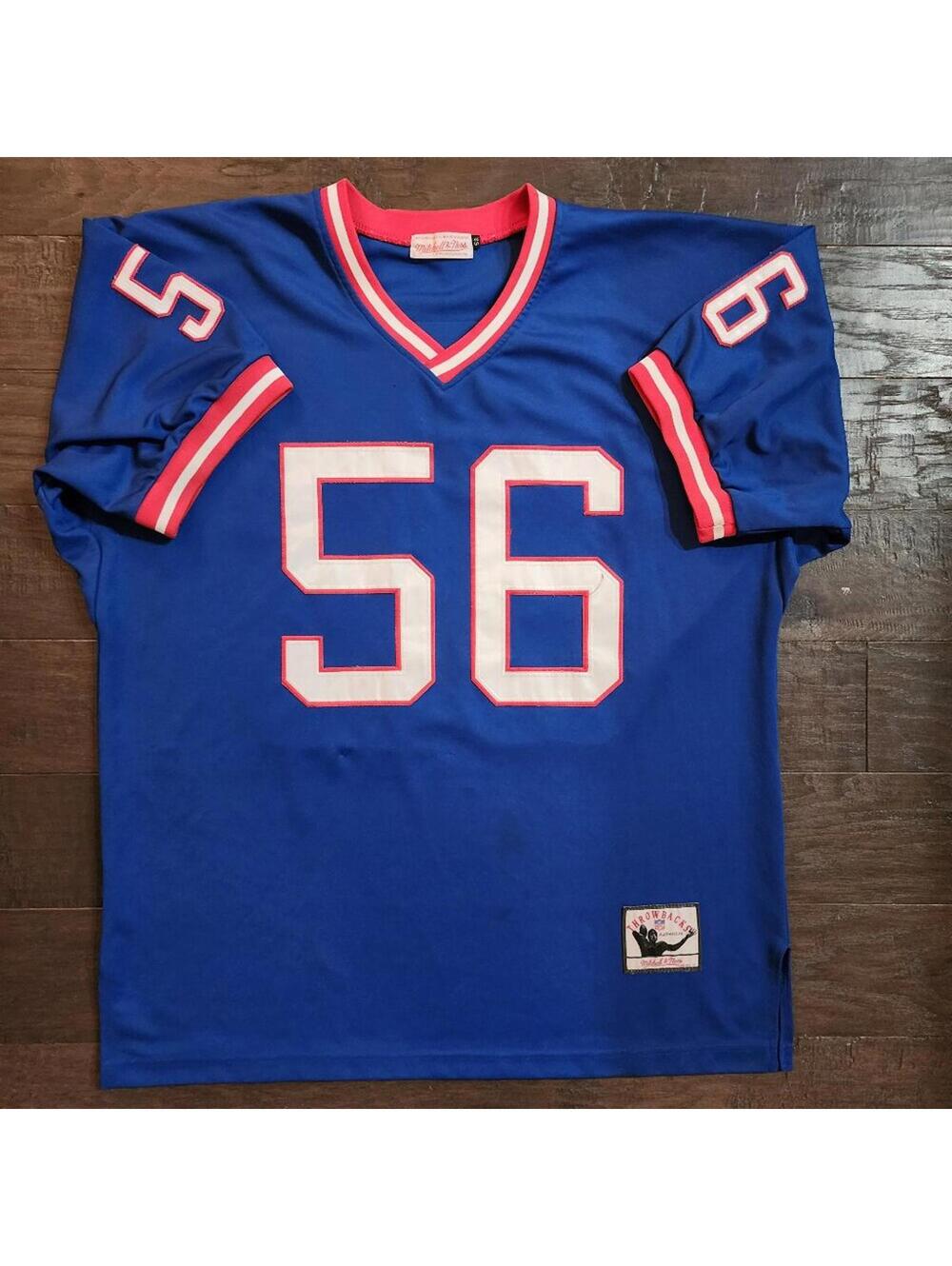 Lawrence Taylor NY Giants Mitchell Ness Throwback Jersey - Picture 6 of 8